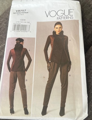 Vogue v8757 misses jacket - v8757., &
