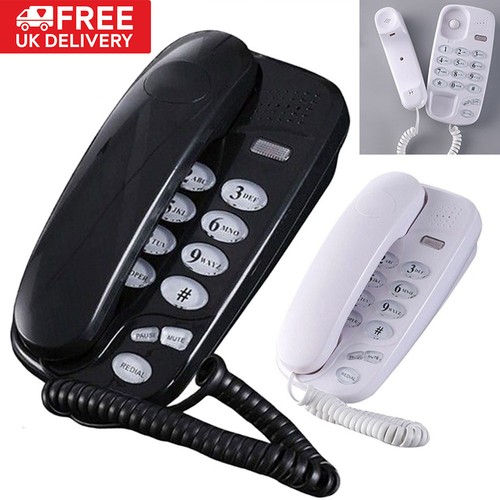 Desk corded landline phone - desk,