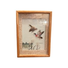 Vintage 3D Feather Art Flying