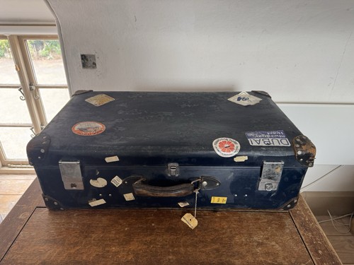 Vintage blue globetrotter - vintage,