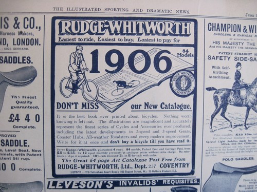 Vintage magazine advertisement