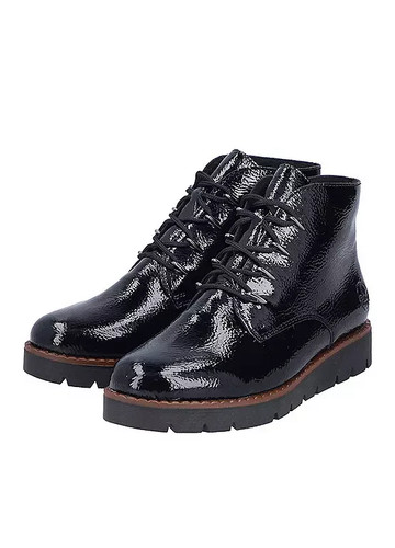 Rieker womens lace boots - rieker,