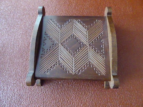 Vintage carved wooden - vintage,