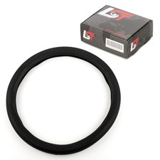 Steering Wheel Cover Ø 15x3, 5 Inch 38x9 CM Black for Opel Vehicle