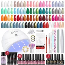 PEACECOLOR 47PCS Gel Nail