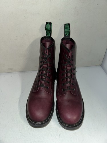 Solovair purple greasy - purple, leather