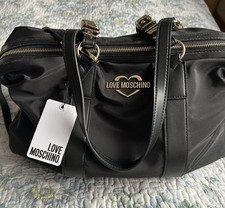 Love Moschino Black Quilted Tote Shoulder Bag