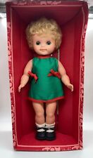 Vintage Palitoy Doll SANDRA 32365 Green Dress With Red Bows Toy Boxed 14" Tall