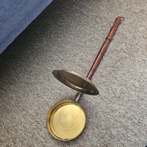 Vintage copper brass coal bed - copper?,