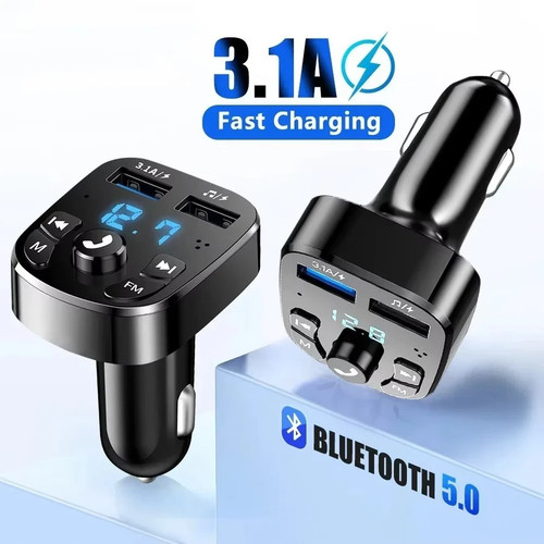 Bluetooth transmitter car - fm,