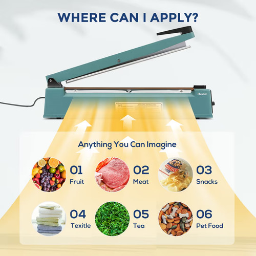 Heat sealer machine 500mm - heat, –