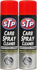 2 x STP Carb Cleaner Spray