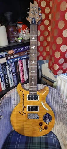 Prs santana amber flame - prs,