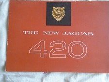 Jaguar 420 brochure undated UK