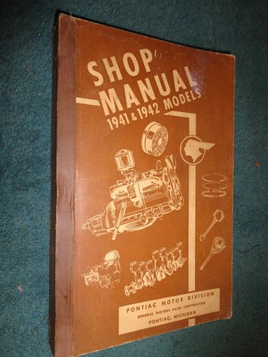 1941 1942 pontiac shop - shop, /