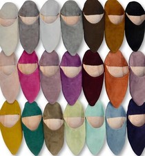 WOMENS MOROCCAN LEATHER SUEDE