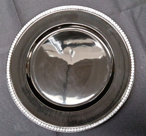 Black gloss diamante rim - diamante,