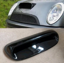 R53 MINI Cooper S JCW Raised Bonnet Hood Scoop Gloss Black