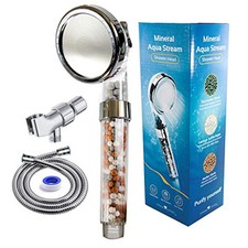 | Mineral Aqua Stream - Filtered Shower Head - Mineral Shower Head - Shower 