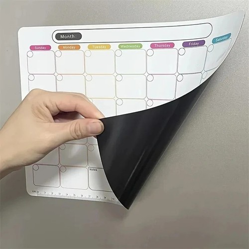 Fridge calendar magnetic dry - fridge,