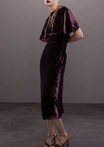 Zara rrp dark plum - rrp£50,