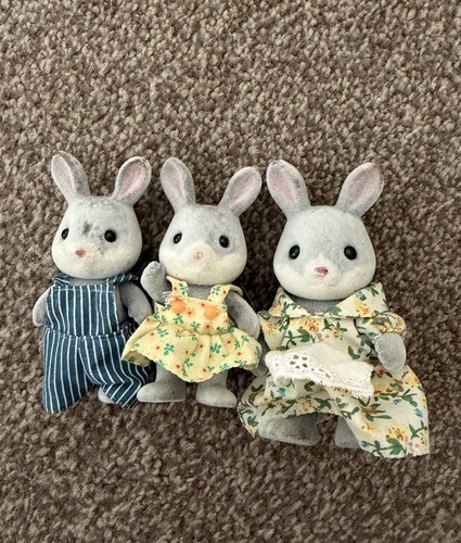 Sylvanian families grey rabbit - sylvanian,