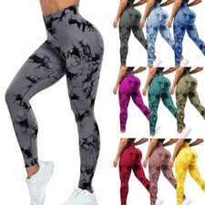 Women Anti-Cellulite Yoga Pants Push Up Tik Tok Leggings Bum Butt Lift Sport Gym
