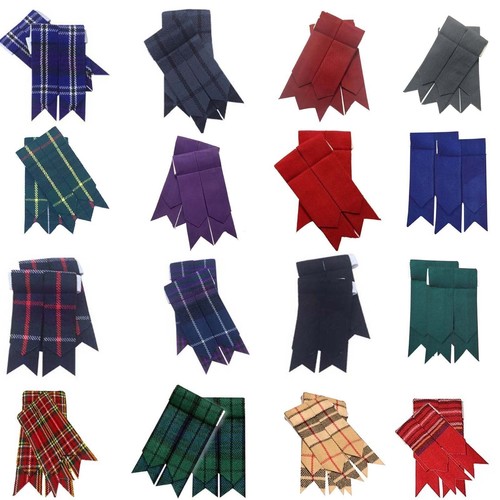 Scottish kilt sock flashes - scottish,