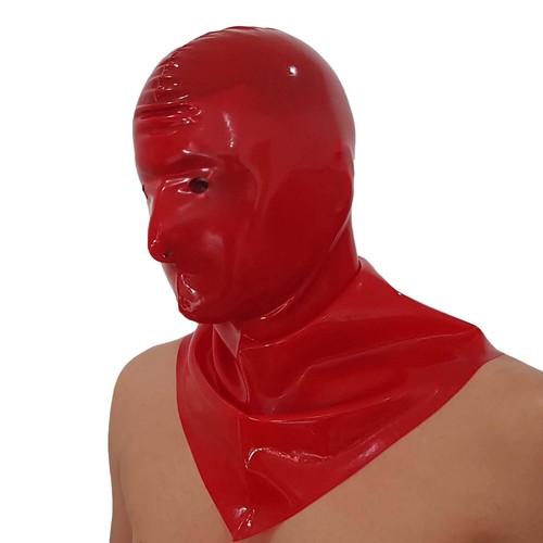 Red latex rubber hangman - rubber, hangman's