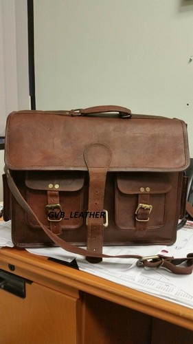 Bag laptop leather messenger - laptop,