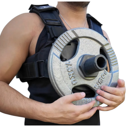 Weight vest for - vest, plates