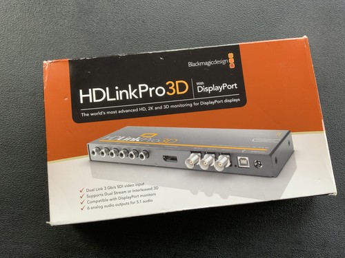 Hdlink pro blackmagic - 3d,