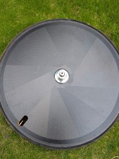 Zipp Super 9 Firecrest Carbon Disc Wheel Dual Hub Track/TT  Fixed Tubular 