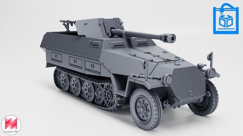 Half track kfz 251 - sd.kfz.251/22, with
