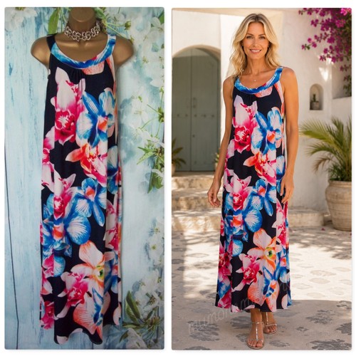 Wallis tropical floral maxi - wallis,