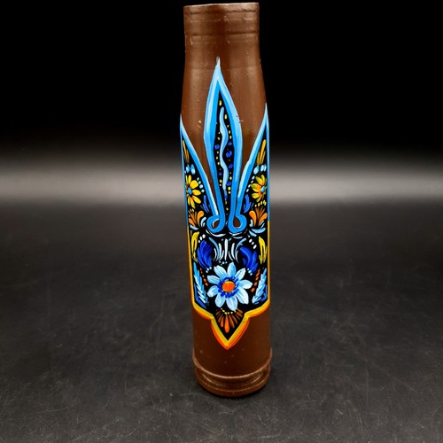 Vintage hand painted brass - vintage,