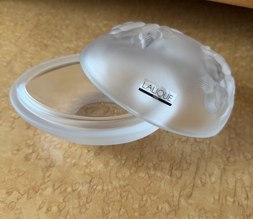 Lalique crystal angelots boite - lalique,