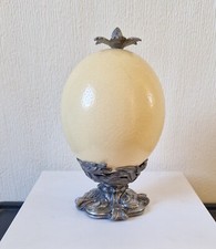 Art Nouveau Ostritch Egg