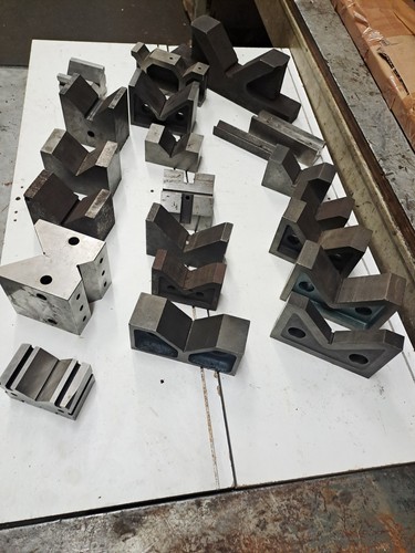 Engineers angled vee blocks - angled,