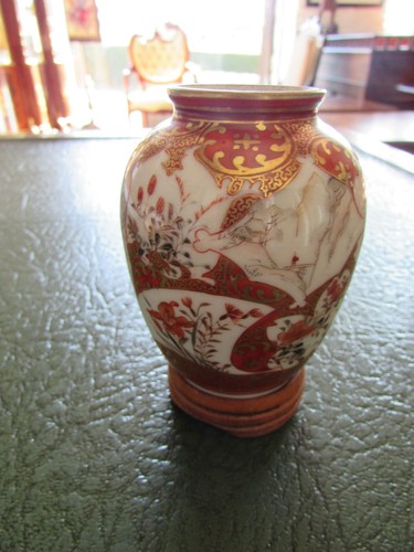 Signed chinese vase a - vase,