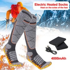 Heated Socks Women Men Rechargeable Electric Feet Warmer Winter Skiing Hunting
