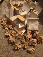 Piggin’ Figurines Job Lot – 16 Figures, 14 Boxed – Excellent Condi – Rare Models