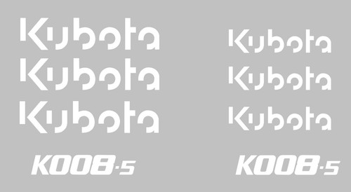 Decal sticker set - set, for:
