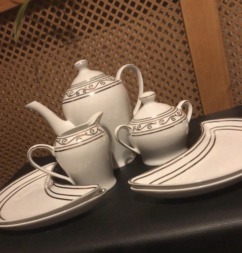 Waterside fine china tea - waterside, set