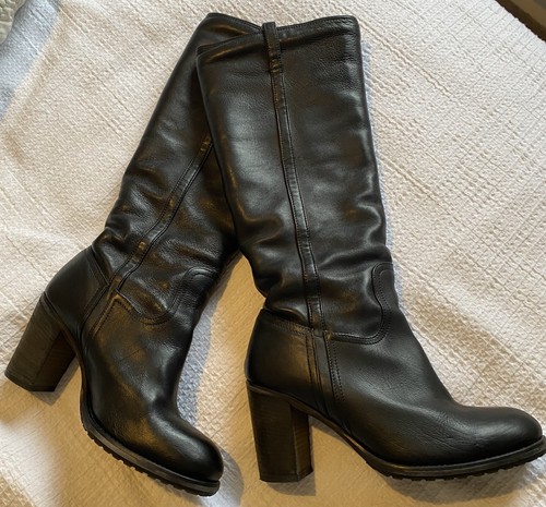 Pied terre black leather - pied,