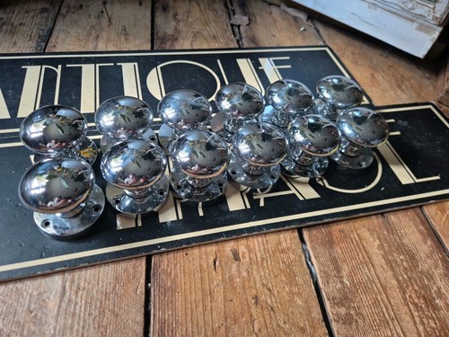 Vintage old reclaimed chrome - old,