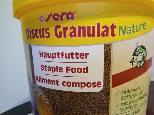 Sera discus nature granules - nature,