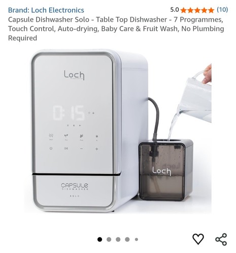 Loch capsule dishwasher - capsule, solo