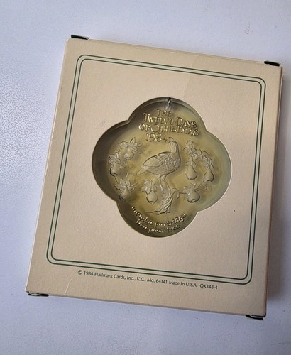 1984 hallmark ornament twelve - hallmark,