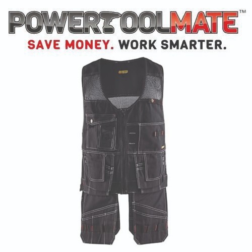 Blaklader 3100 waistcoat black - blaklader,